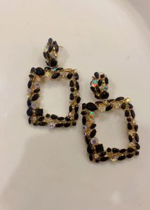 Chunky Geometric Statement Earrings