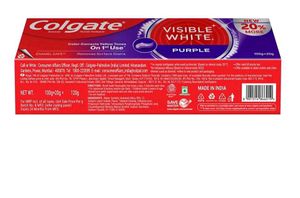 Colgate Visible White Purple Toothpaste