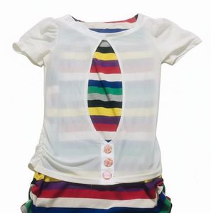 Cute Girl's Graphic Print Top