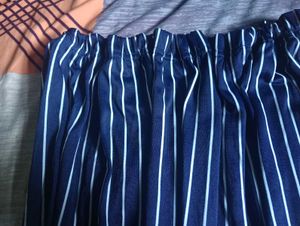 Striped Wide-Leg Pants