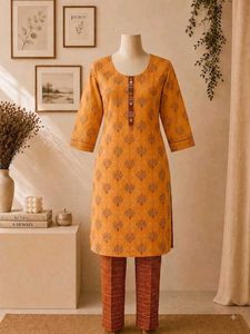 Elegant Kurta Set with Pants