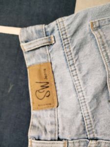 Stylish wordrobe Light Wash Ripped flare Leg Jeans