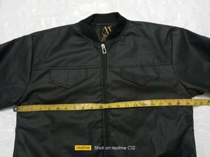 Stylish Black Fox LeatherJacket for Women