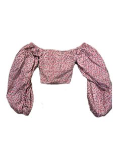 Floral Off-Shoulder Crop Top