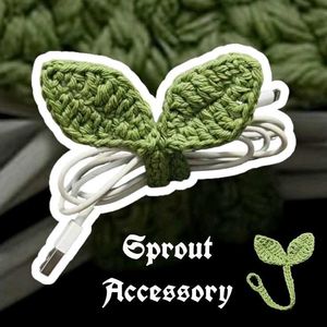 Crochet Sprout accessory