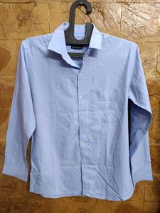 Men's Blue Slim Fit Shirt