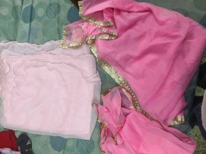 Pink Dupatta Combo