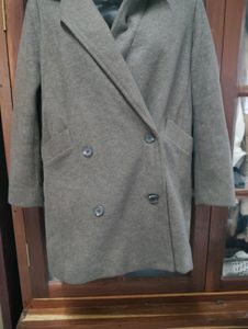 Wool Blend Overcoat