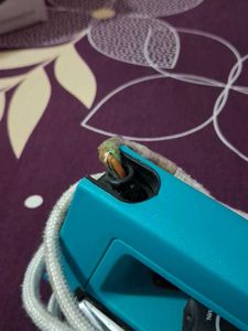 Teal Travel Iron