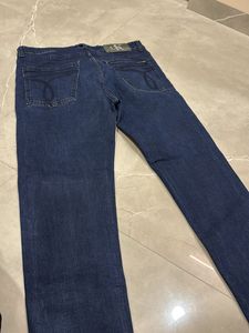 Classic Dark Wash Denim Jeans
