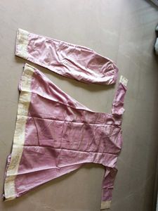 Vintage Silk Kurta &amp; Pant Set