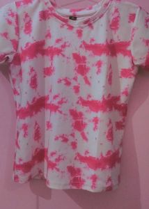 Pink Tie-Dye T-Shirt