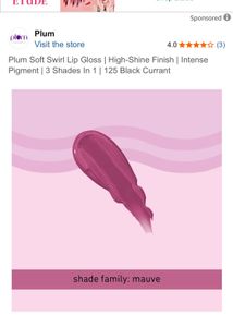 Plum Lip Gloss