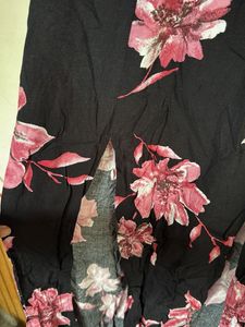 Black Floral Maxi Dress