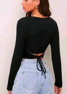 back knot top