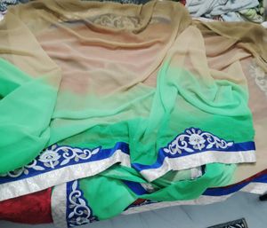 Elegant Embroidered Saree