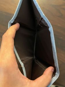 baby blue miniso wallet