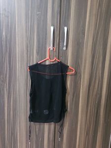 Black Sleeveless Top