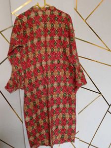 Vibrant Geometric Print Kurta
