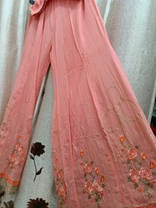 Ladies Party or Wedding Wear Kurta and Sharara wit
