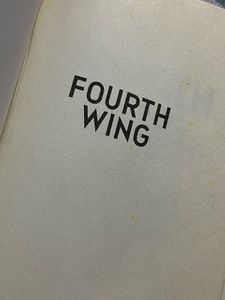 Fourth Wing Book