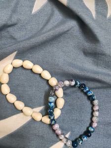 marble bead bracelet