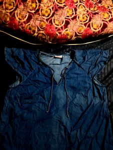 Denim Tunic Top XXL