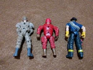 Action Figure Set - Military &amp; Firefighter Combo