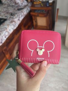 Cute Pink Mickey Mouse Wallet
