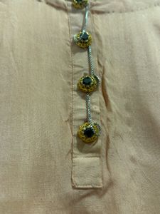 Elegant Peach Kurta