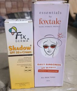 Foxtale & Fix Derma Sunscreens