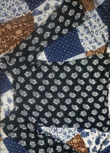 Stylish Black Printed Kurta