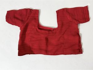 Elegant Red Blouse for Sarees