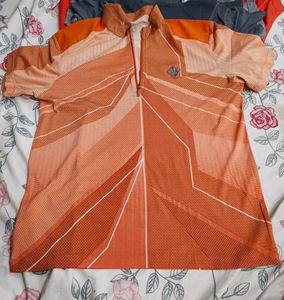 Premium Men's Sports &amp; Casual Half-Zip T-Shirt