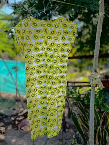 Kiwi Print Dress