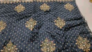 Elegant Embroidered Saree