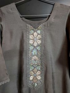 Elegant plazo suit