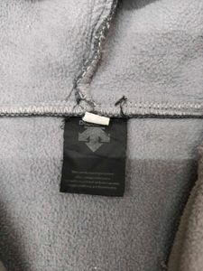 Grey Fleece Jacket with Sponsor Logos