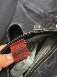 Dark Blue Denim Jeans