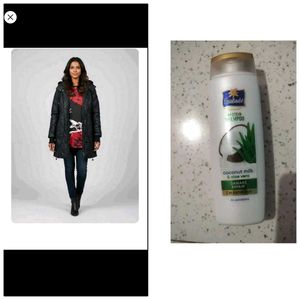 leatherJacket, dress and new shampoo free