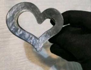 Heart Hair Claw Clip