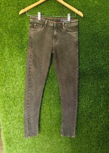 Allen Solly Grey Denim Jeans