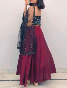 Sparkling Sequins Lehenga Choli Set