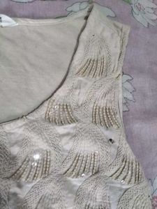 Sparkling Embellished Sleeveless Top