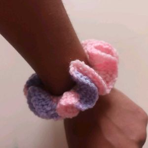 Handmade Crochet Scrunchie