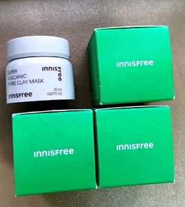 innisfree pore clay mask 💚🍀