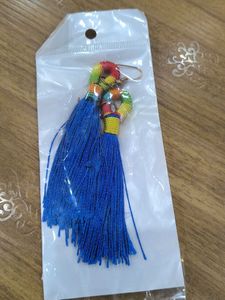Vibrant Tassel Earrings &amp; Charms Set