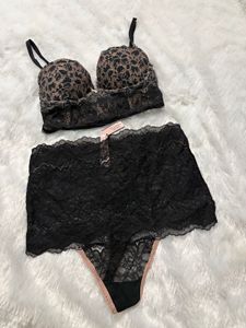Victoria's Secret Lace Bra & Panty Set