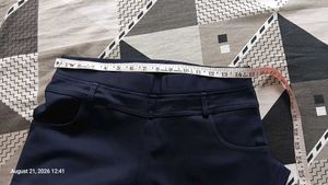 Classic Navy Blue Trousers
