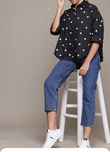 Oversized Printed Shirt For Women